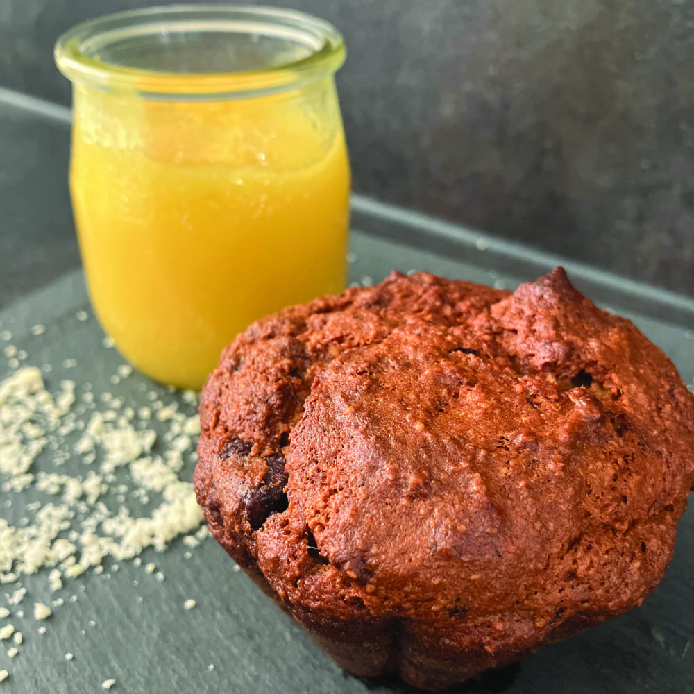 Muffin banane avec compote Healthy